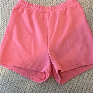 TNA Pink Athletic Shorts with Elastic Waistband